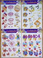 4 A4 Knipvellen Celebrate
